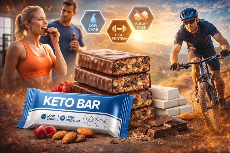 Keto Bars – Low-Carb Snacks for Energy, Muscle and Active Lifestyles