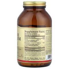 Solgar Calcium Magnesium Plus Boron, 250 Tablets, Support Bones & Teeth