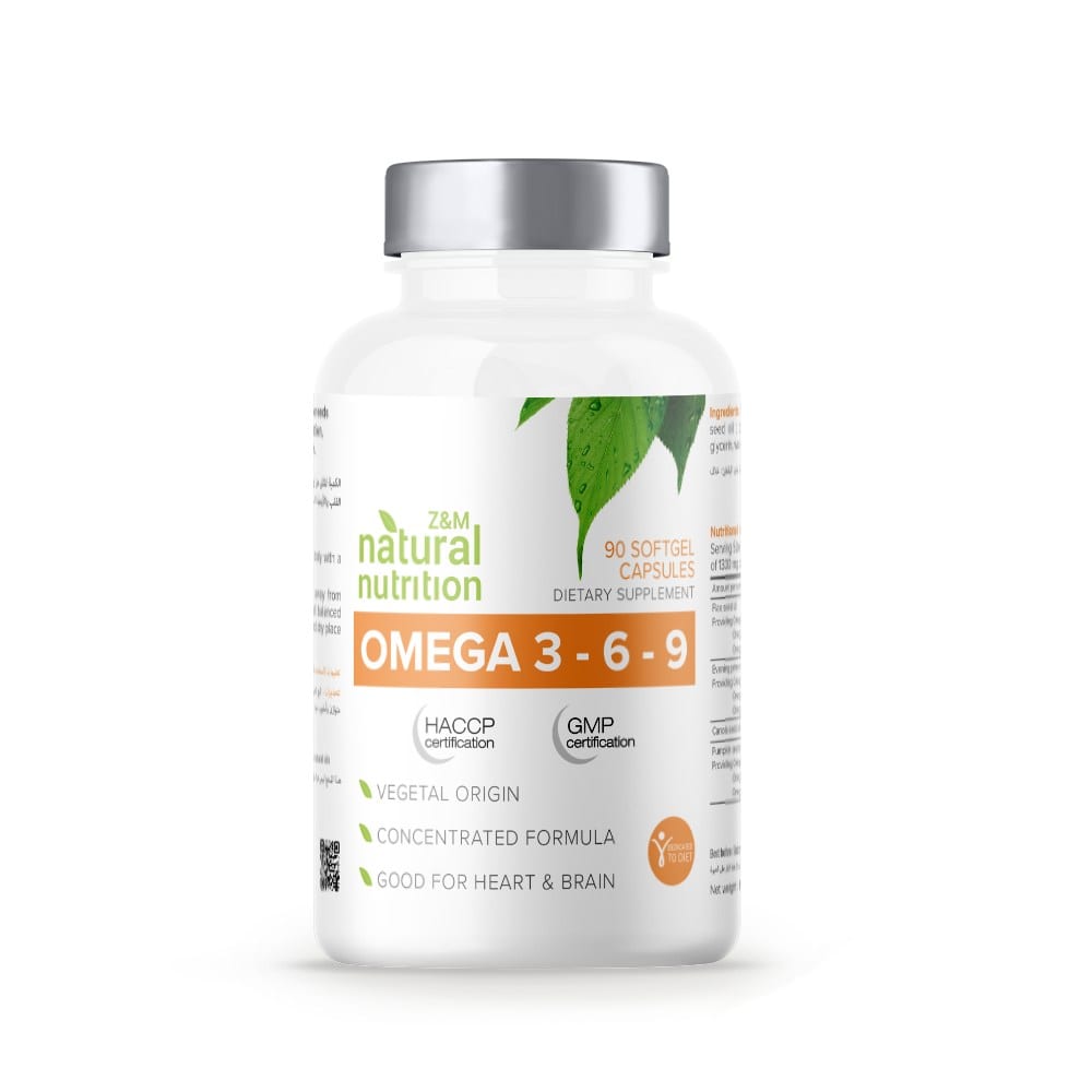 Z&M HARDCORE OMEGA 3-6-9 90 capsules