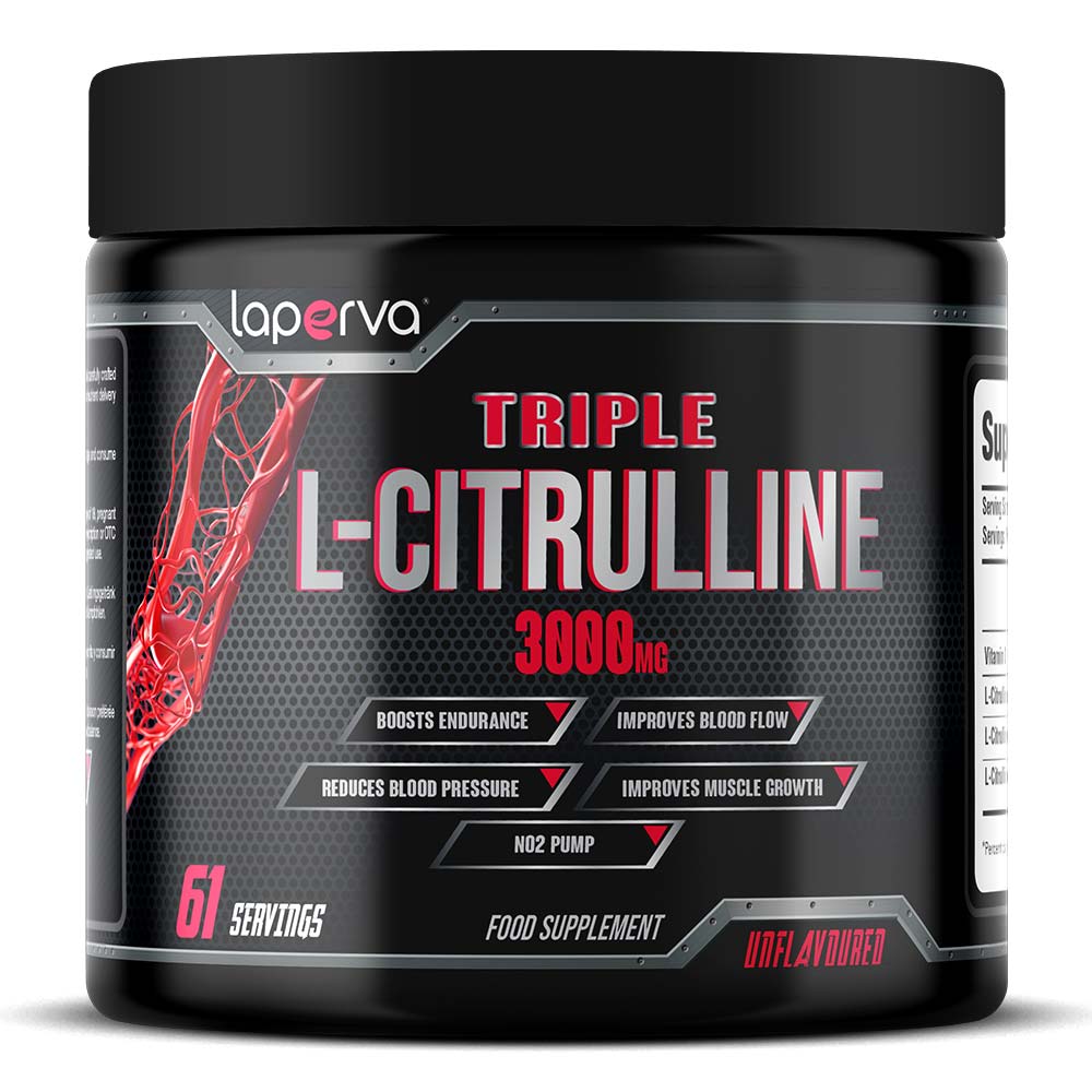 Laperva Triple L-Citrulline , 61, Unflavored, Boosts Endurance, Improves Blood Flow