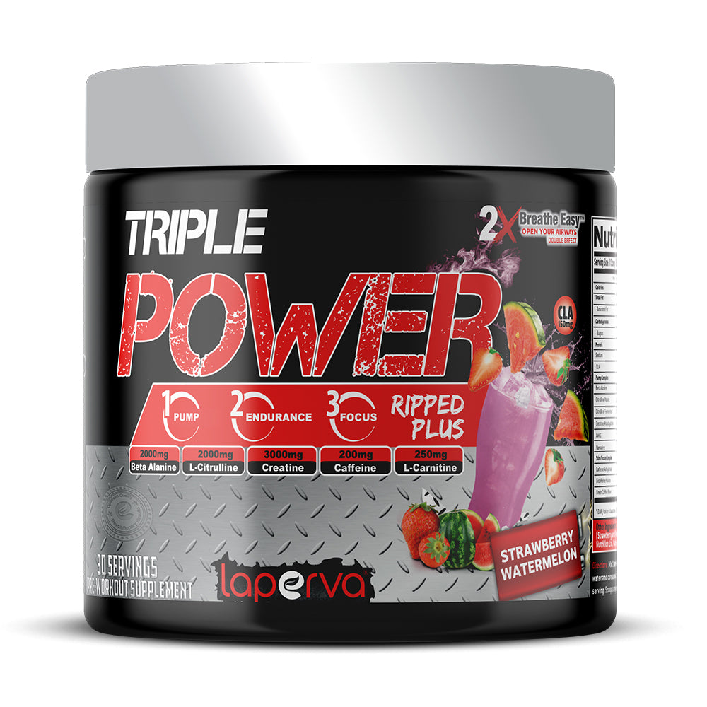 Laperva Triple Power Ripped Plus, Strawberry Watermelon, 300 Gm, Enhancing the Pumping
