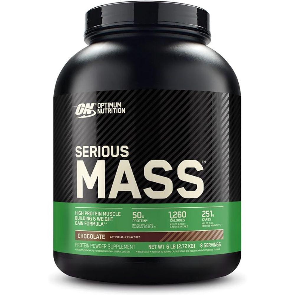 Optimum Nutrition Serious Mass,6 LB, 1,250 CALORIES