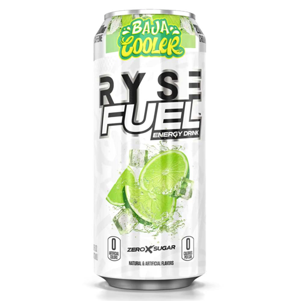 RYSE Fuel Energy Drink, 1 Can, 200mg Natural Caffeine