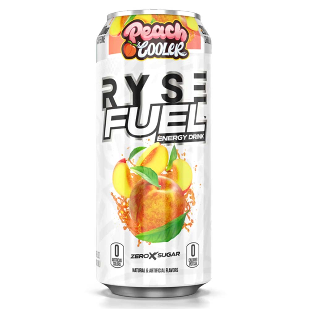 RYSE Fuel Energy Drink, 1 Can, 200mg Natural Caffeine