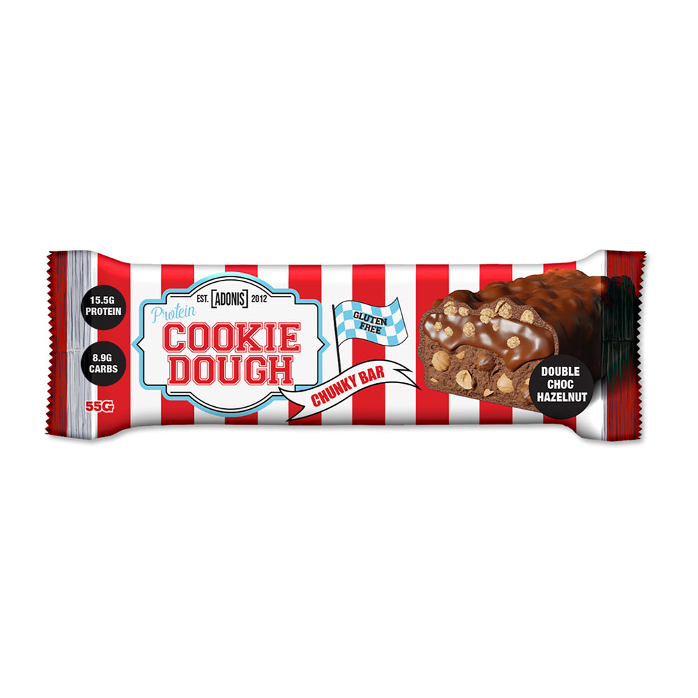 Adonis Protein Cookies Dough Bar, 1 Bar, 15g Protein