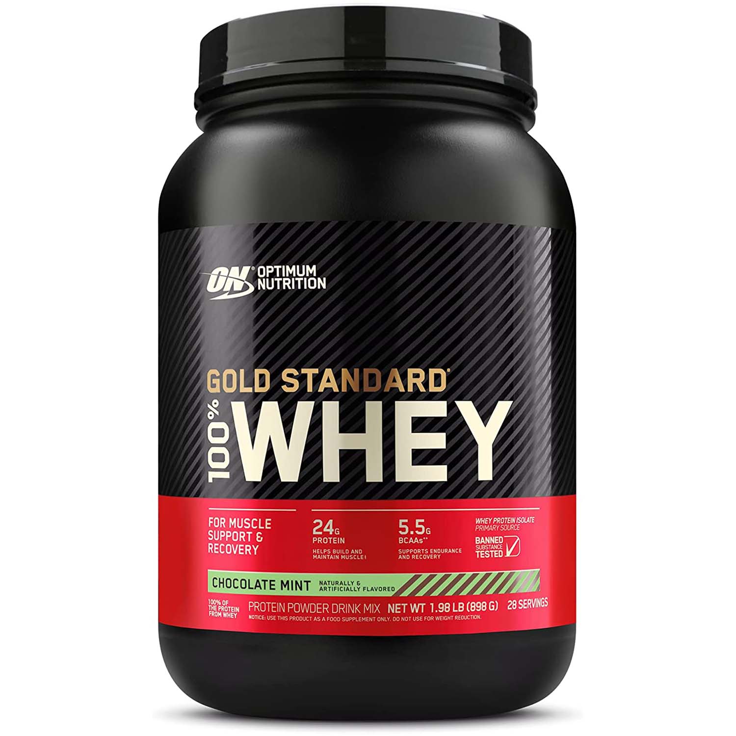 Optimum Nutrition Gold Standard 100% Whey Protein,2 LB
