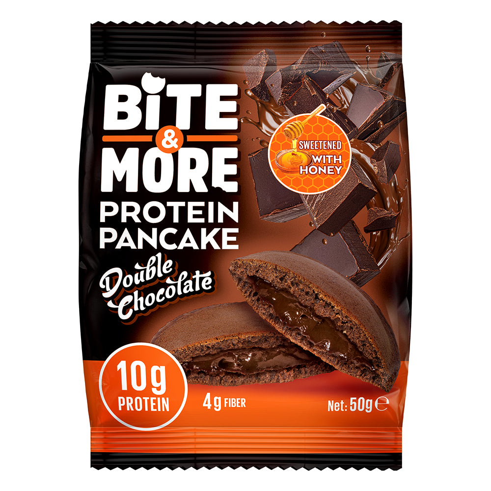 Bite & More Protein Pancake, 1 Piece, 10g Protein, High in Fibers