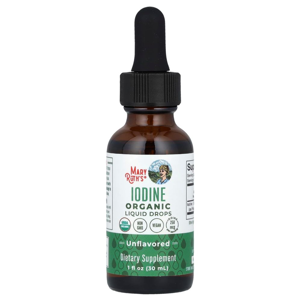 Mary Ruth's Organic Iodine Drops, 30 Ml, Powerful Liquid Iodine Supplement