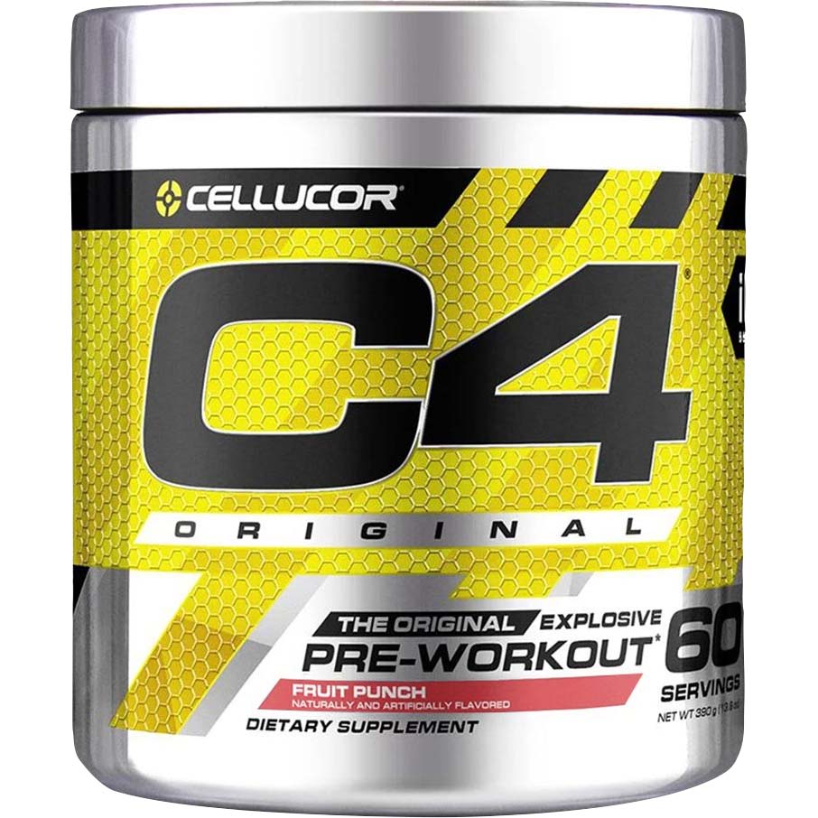 Cellucor C4 Original, Fruit Punch, 150mg of Caffeine, 1g Arginine AKG