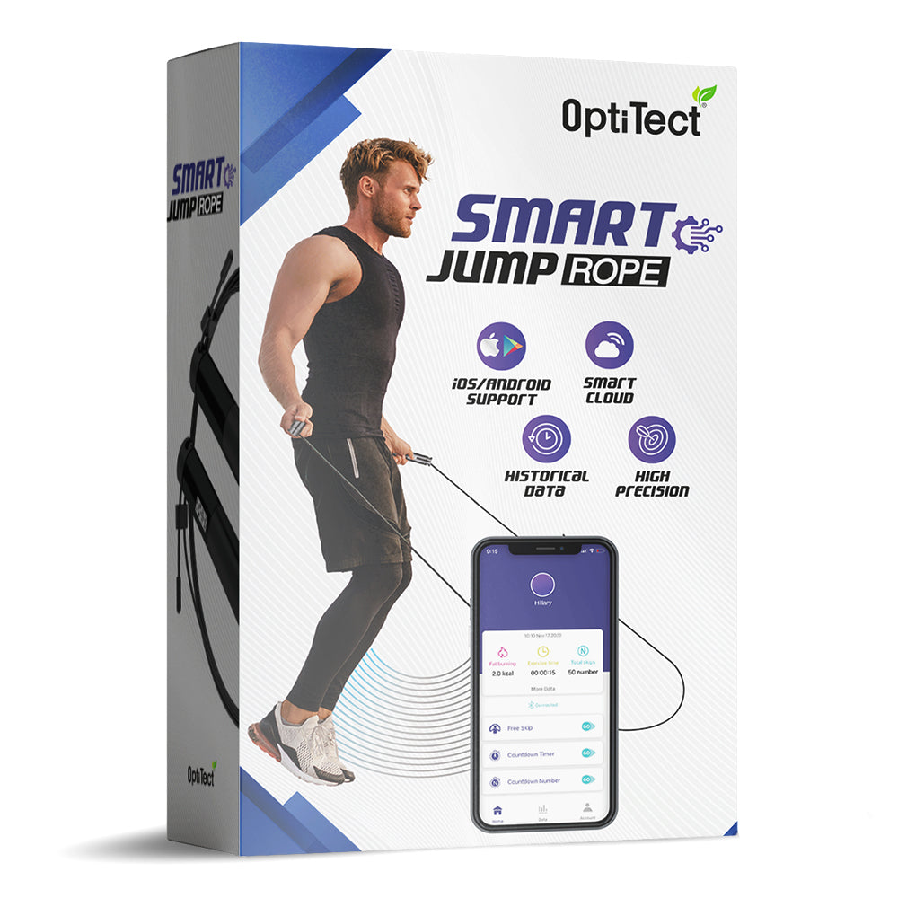 Optitect Smart Jump Rope, 1 Piece, Ios/android Smart Support, Historical Data