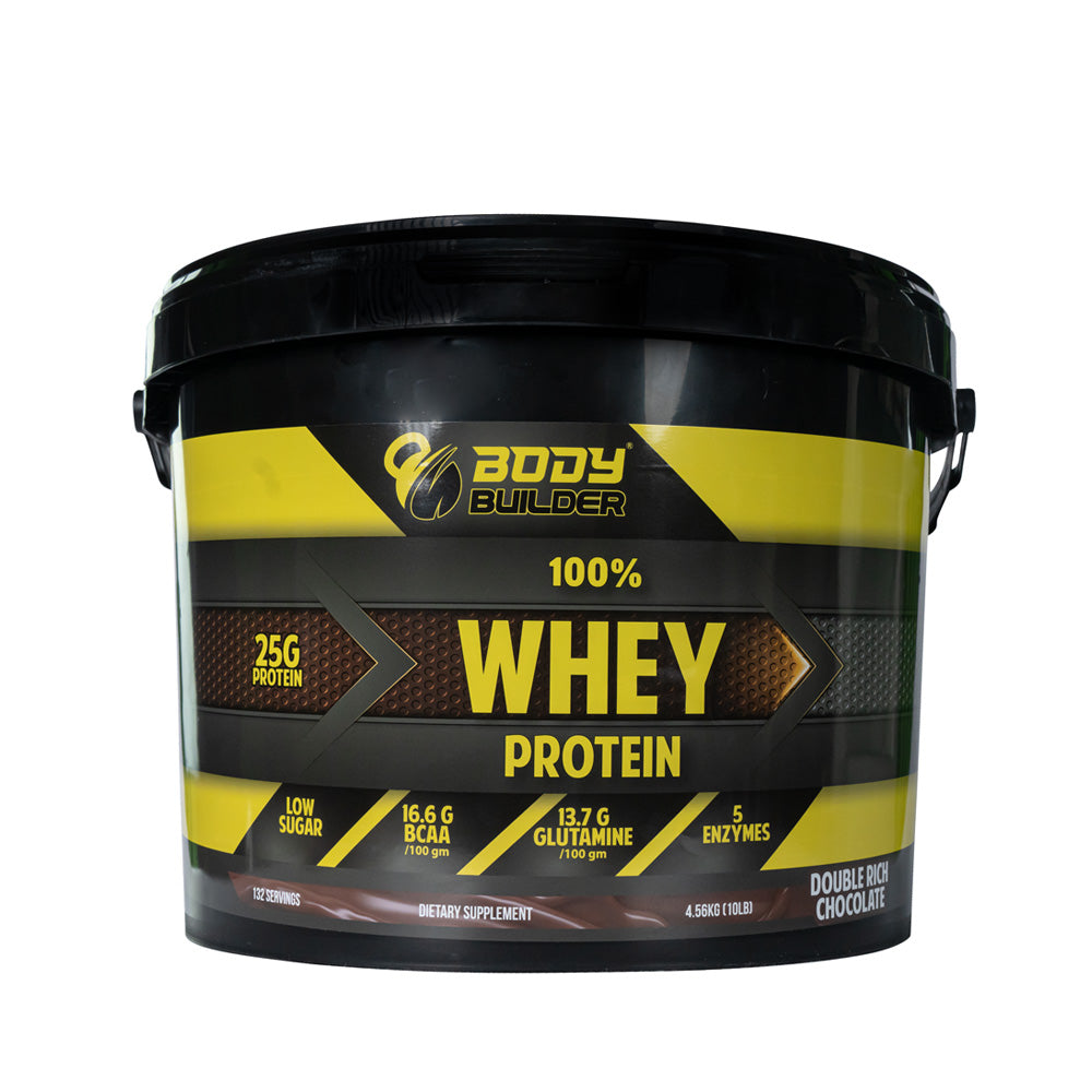 Body Builder Whey Protein, 10 LB, 25 g of Whey Protein Per 1 Scoop