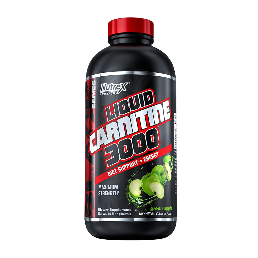 Nutrex Research Liquid Carnitine, 3000 mg, Boost Endurance