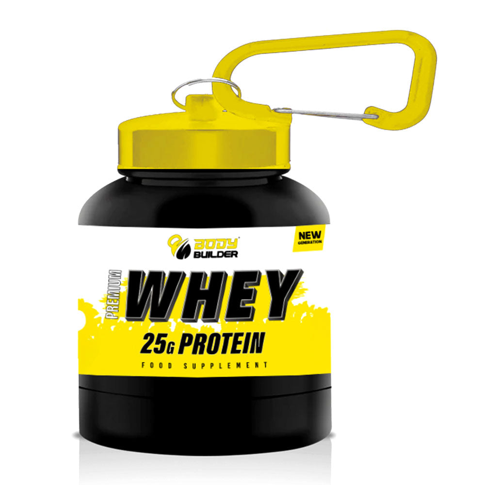 Body Builder Premium Whey Funnel, 1 Piece, Easy Powder Storage, Durable and Lightweight