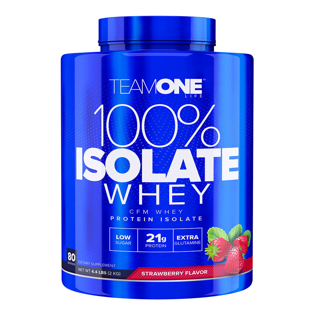 Team One Life 100% Isolate Whey, 2 Kg, High Protein Content