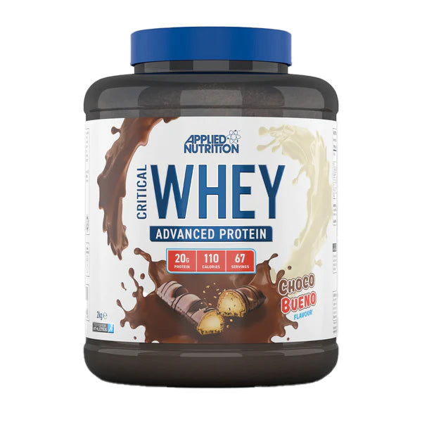 Applied Nutrition Critical Whey Blend, 2 Kg, High Levels of Protein & BCAAs
