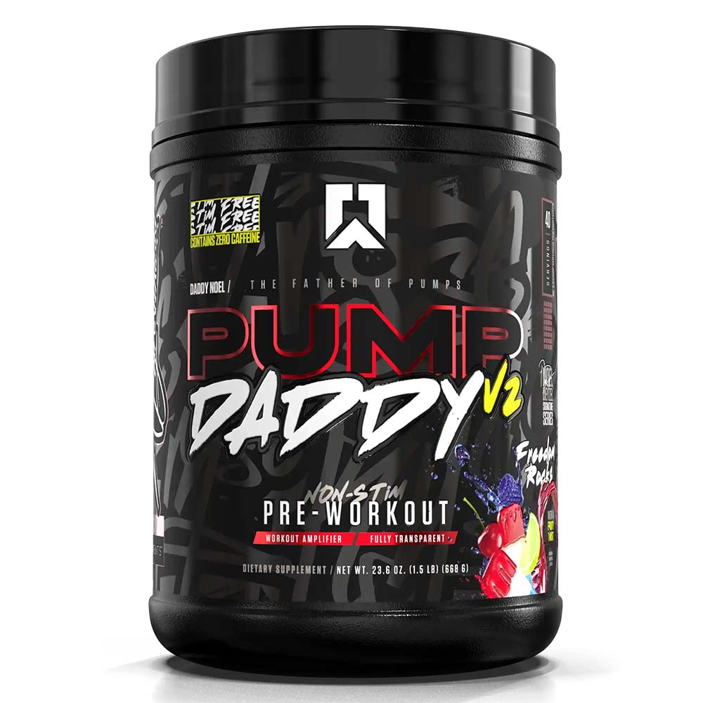 RYSE Pump Daddy V2 Non Stim Pre Workout, 40, Non Stimulant