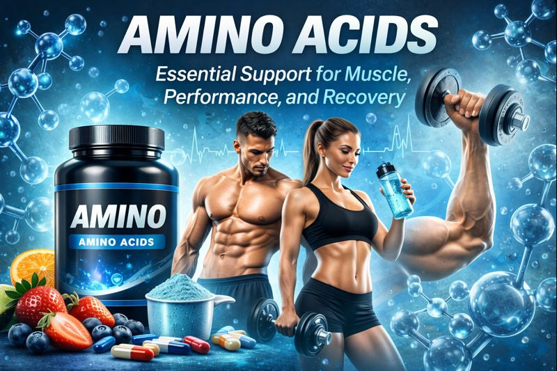 Amino Acids – Essential Support for Muscle, Performance, and Recovery