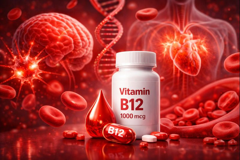 Vitamin B12 Deficiency: Symptoms, Causes & Best B12 Supplements in UAE