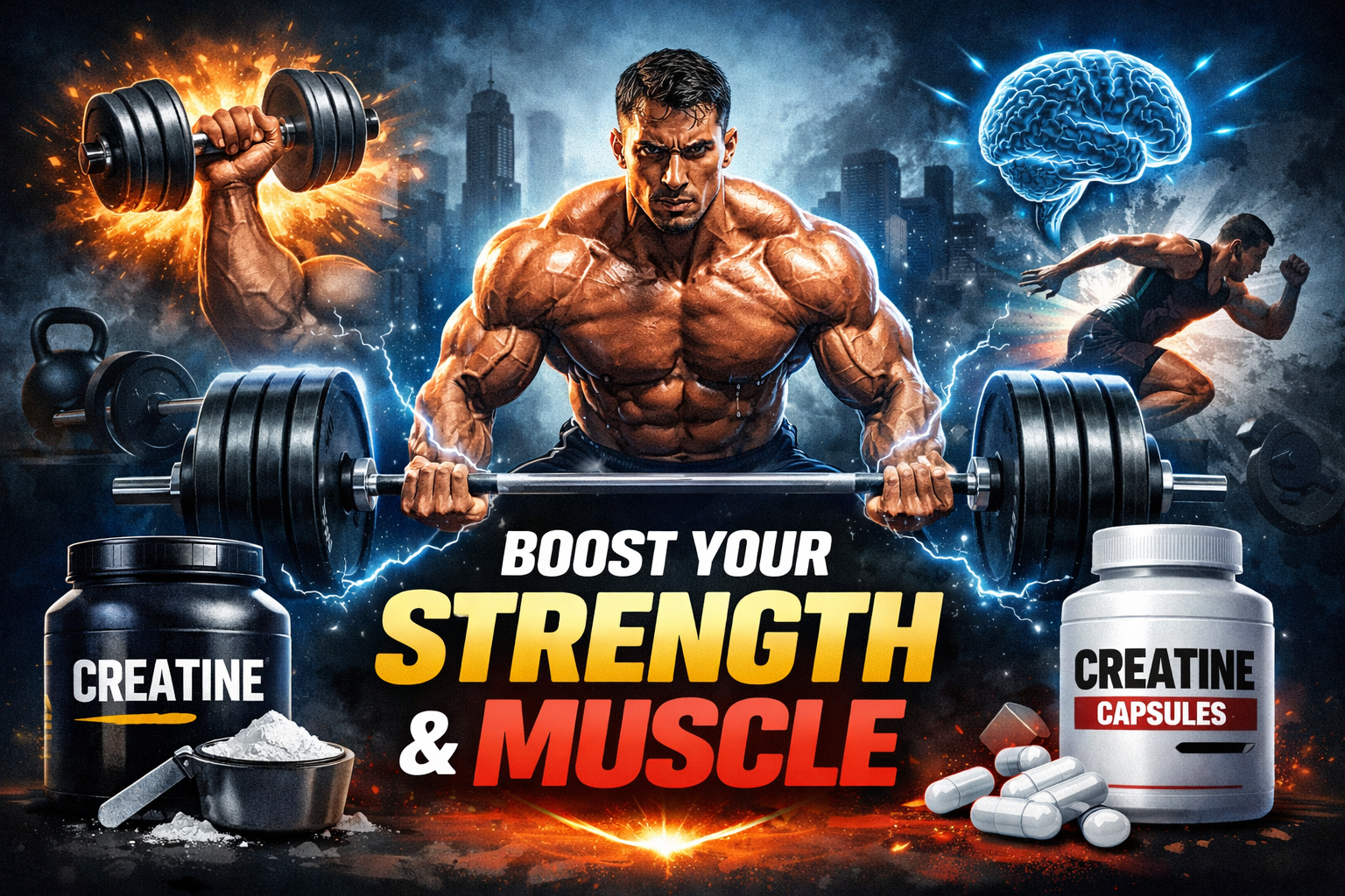Creatine – The Ultimate Muscle Power Booster