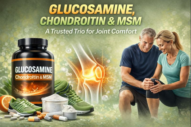 Glucosamine, Chondroitin & MSM – A Trusted Trio for Joint Comfort