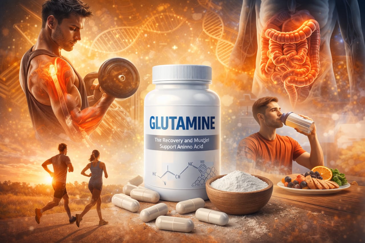 Glutamine – The Recovery and Muscle Support Amino Acid