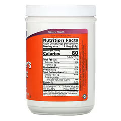 Now Brewers Yeast Super Food, 1LB, Reduced Bitterness, Suitable for Vegans and Vegetarians