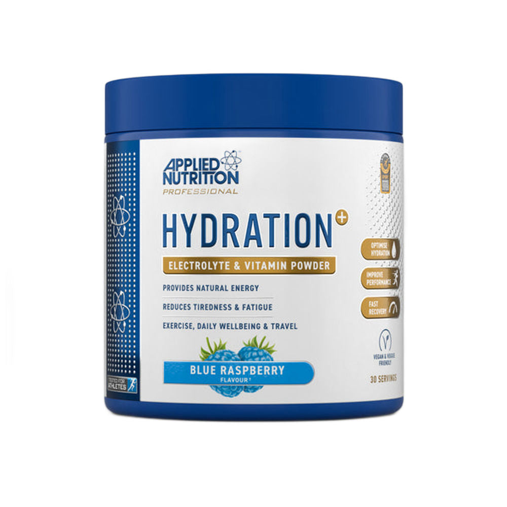 Applied Nutrition Hydration+ Complete Electrolyte & Vitamin, Blue Raspberry, 240 Gm