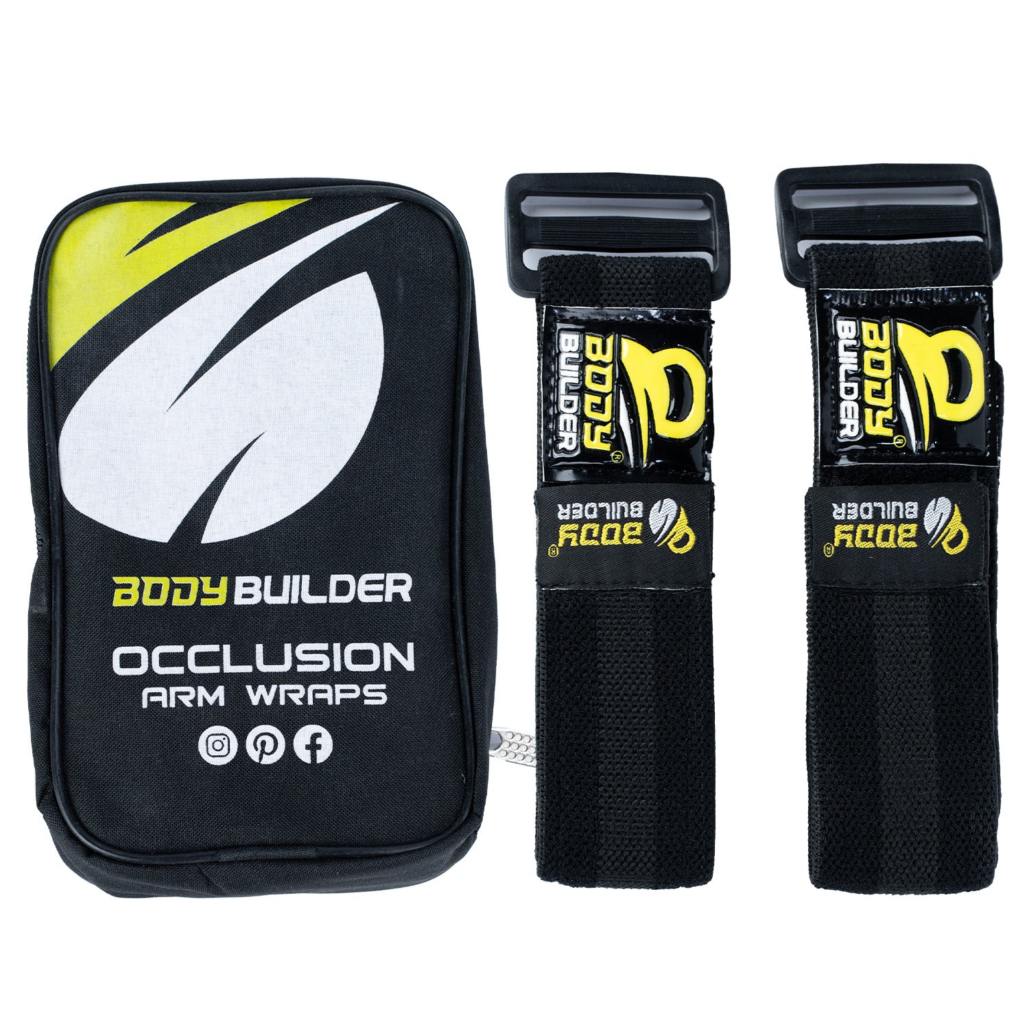 Body Builder Occlusion Training Wraps, 1 Piece, Precise Pressure Regulation