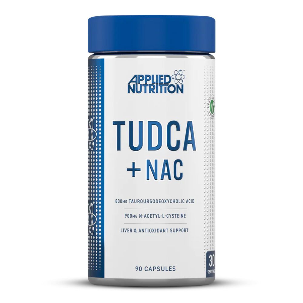 Applied Nutrition TUDCA Plus NAC, 90 Capsules, 800mg Tauroursodeoxycholic Acid