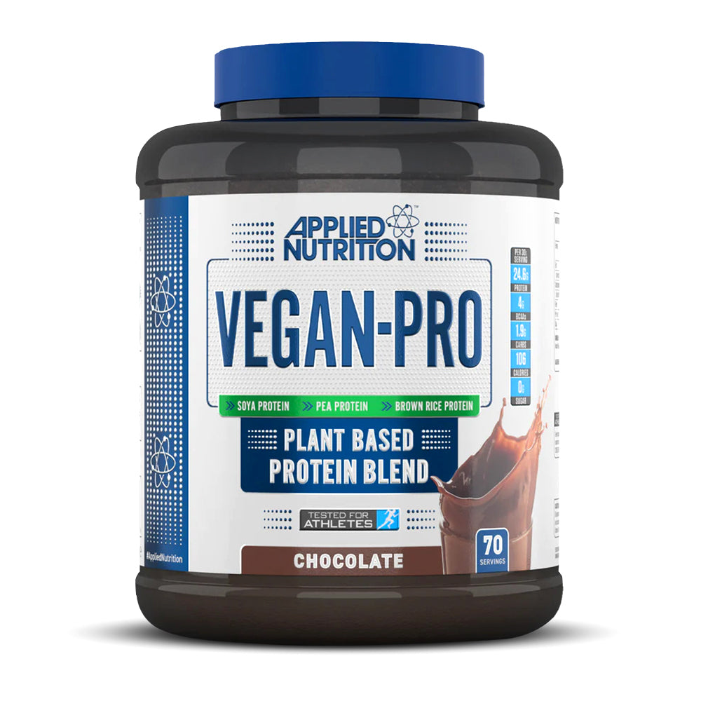 Applied Nutrition Vegan Pro, Chocolate, 2.1 Kg, Over 24g of Protein Per Serving