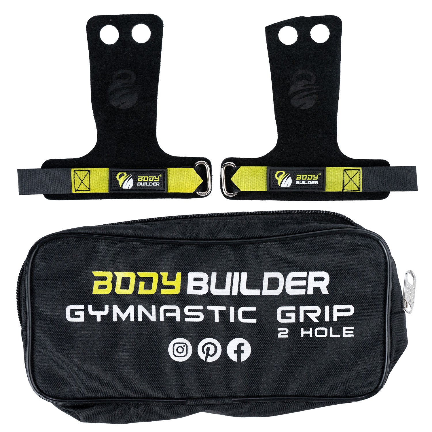 Body Builder Grip & Strap Gloves, 1 Piece, Superior Grip, Wrist Support