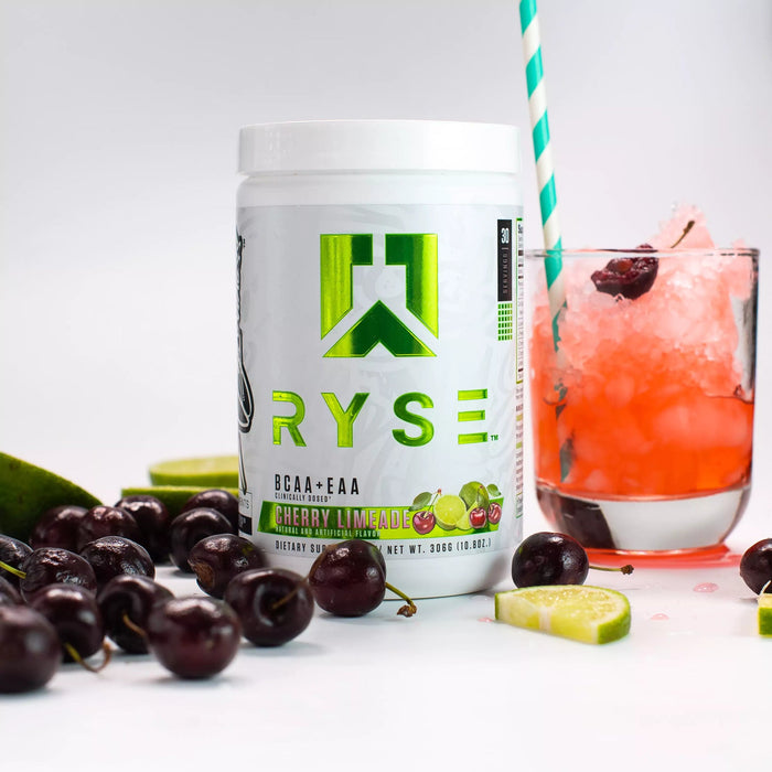 RYSE BCAA + EAA, Strawberry Pineapple, 30, 2:1:1 BCAA Ratio, EAA & Hydration Formula