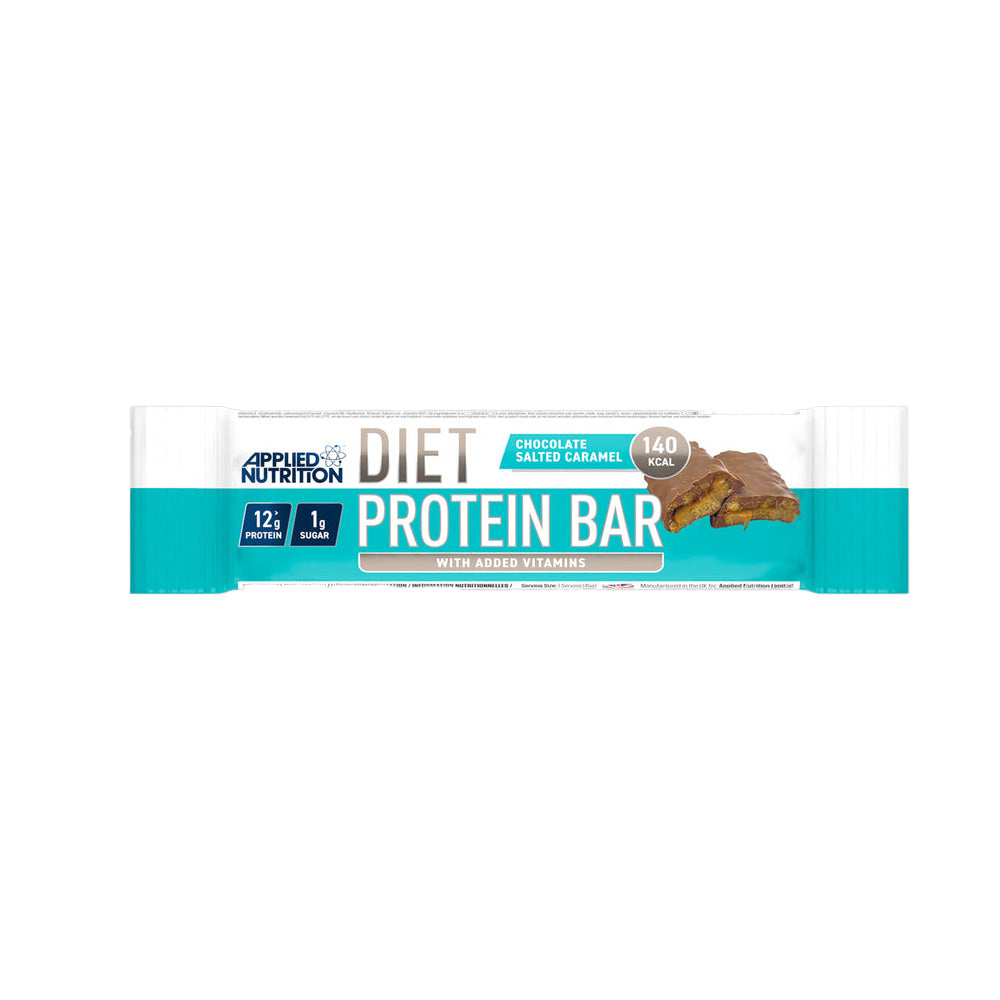 Applied Nutrition Diet Protein Bar, Chocolate Salted Caramel, 1 Piece, High Protein