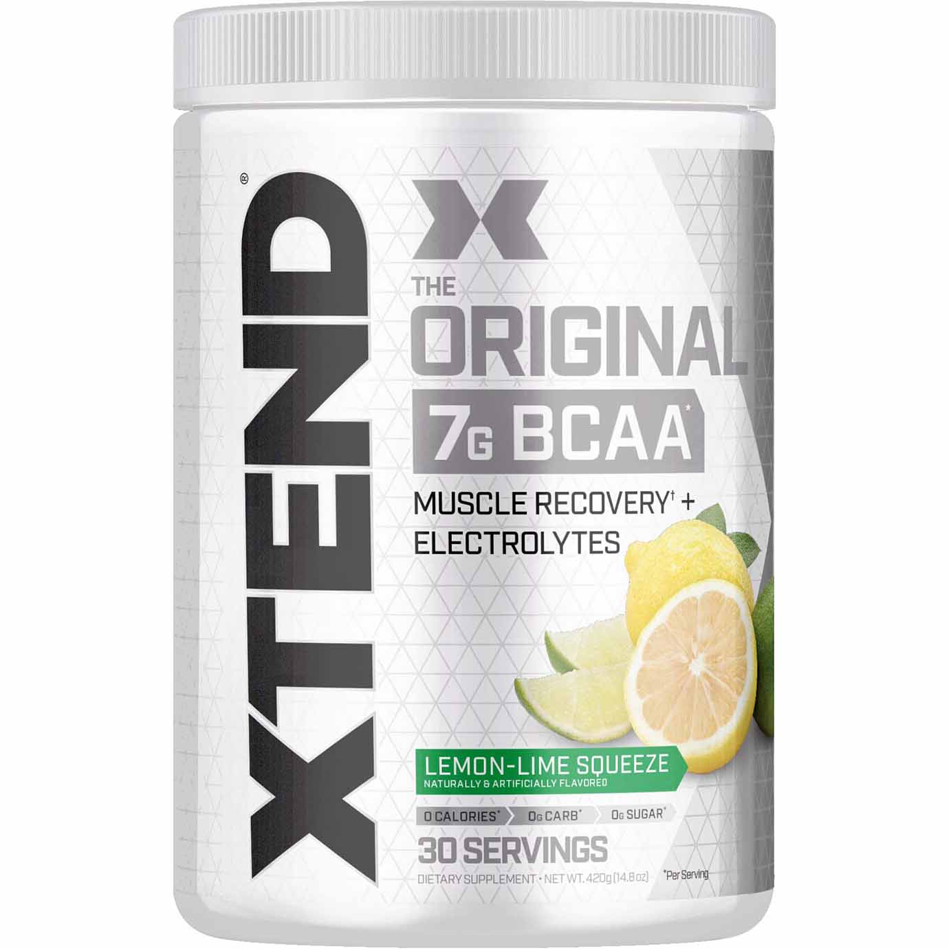 Xtend Original BCAA, Lemon Lime Squeeze, 30, 7G BCAAs - In 2:1:1 Ratio