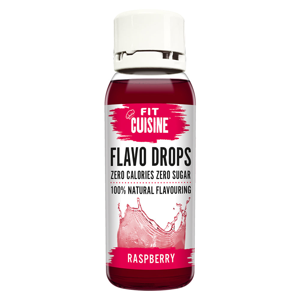 Applied Nutrition Flavo Drops, Raspberry, 38 ML, Zero Calories, Carbohydrates & Sugar