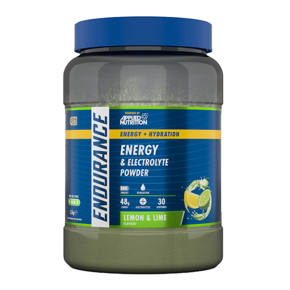 Applied Nutrition Endurance Velocity Fuel Energy Carb Plus Electrolyte Energy, Lemon Lime, 1.5 KG