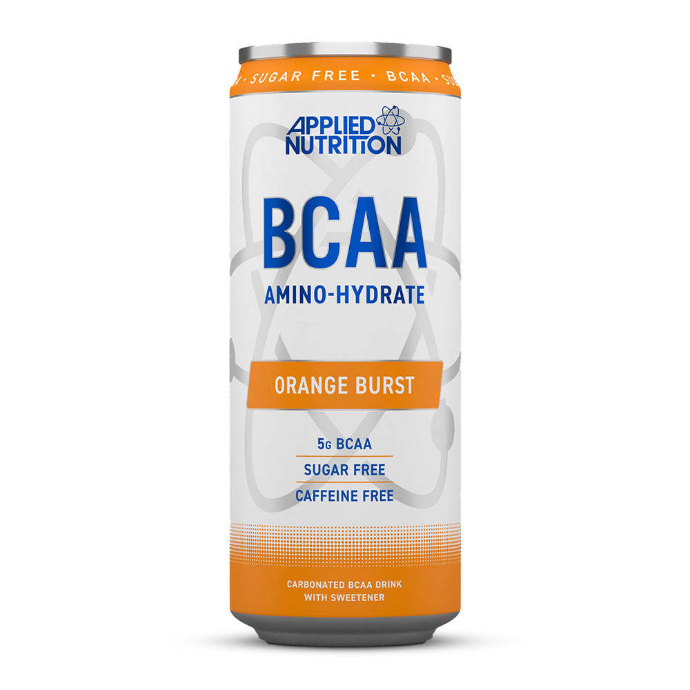 Applied Nutrition BCAA Amino Hydrate Can, Orange Burst, 1 Piece, Replenish Electrolytes