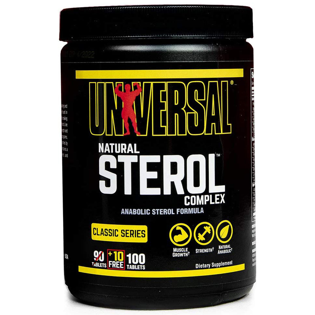 Universal Nutrition Natural Sterol Complex, 90 Tablets, Supporting Muscle Growth