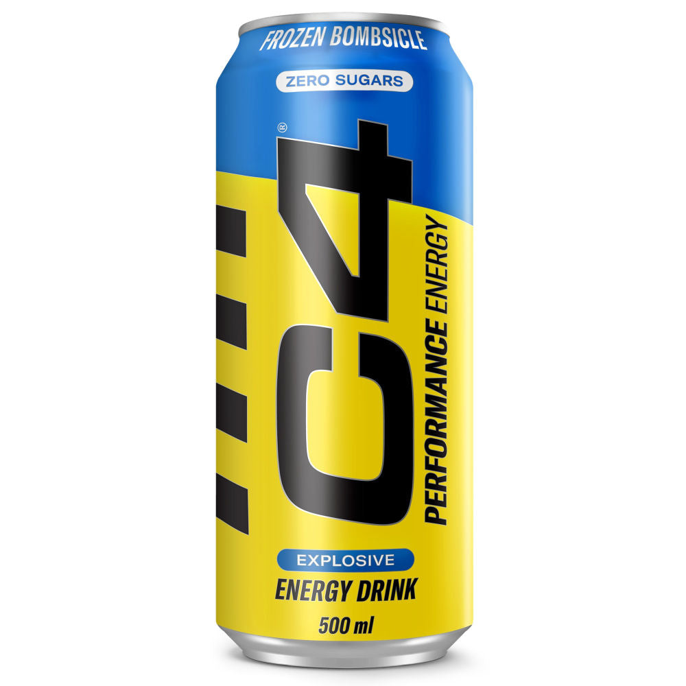 Cellucor C4 Original Carbonated Energy Drink, Frozen Bombsicle, 500 ML