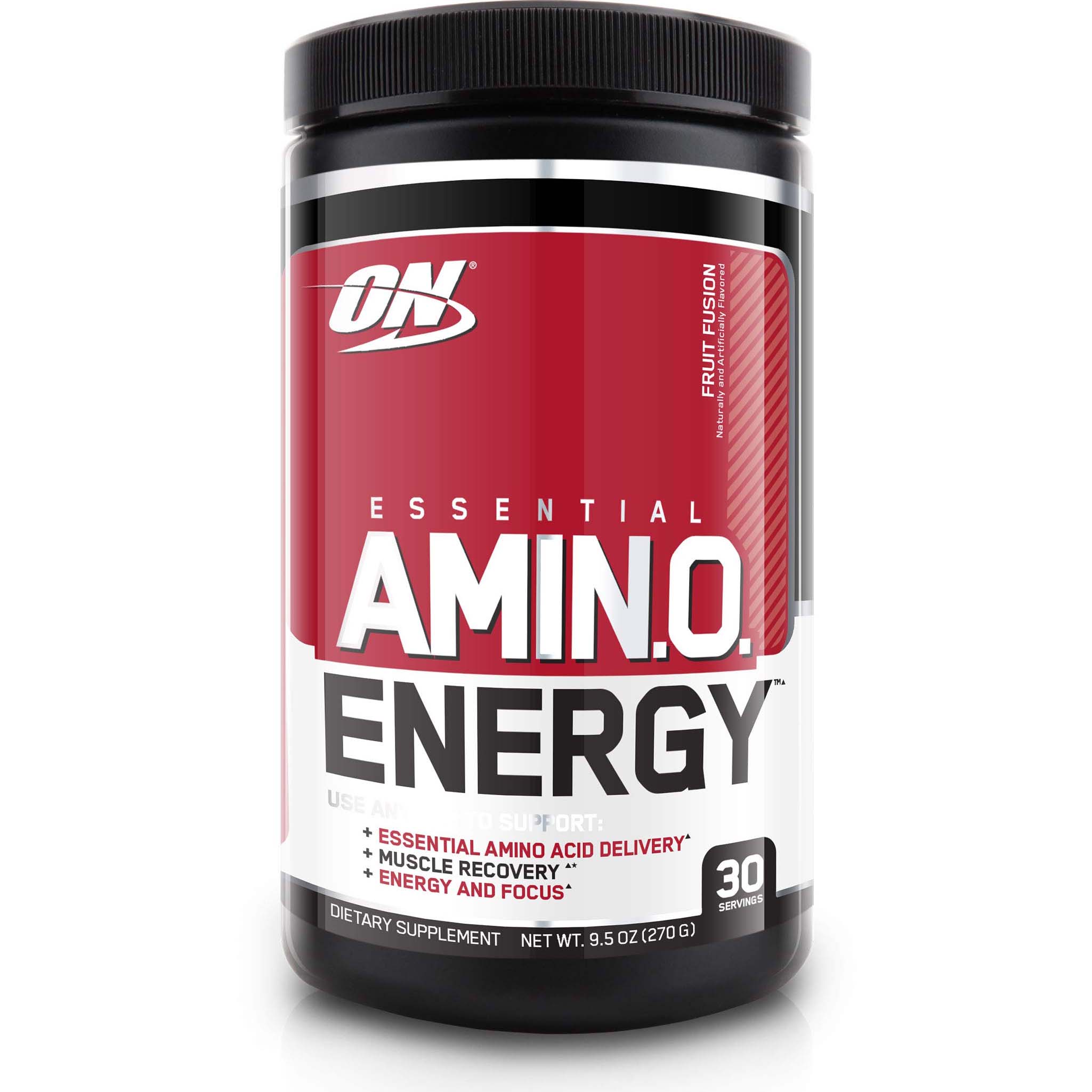 Optimum Nutrition Amino Energy, Fruit Fusion, 30, Support Energy, Support Focus & Muscle Recovery