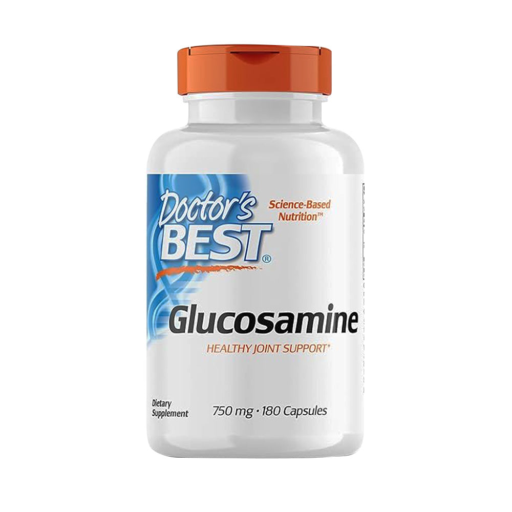 Doctor's Best Glucosamine, 180 Capsules, 750 mg, Supports Joint Health