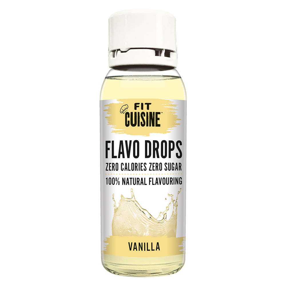 Applied Nutrition Flavo Drops, Vanilla, 38 ML, Zero Calories, Carbohydrates & Sugar