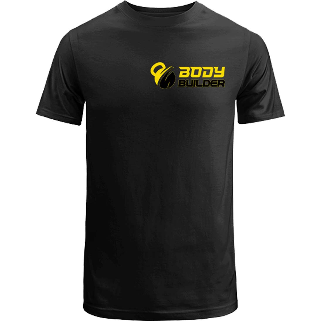 Body Builder T-Shirt, XL, Black, Made for your on-the-go Lifestyle, Comfortable enough for every day, durable enough to train in