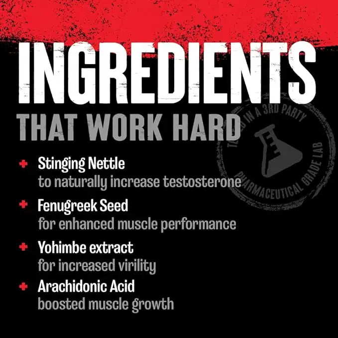 Universal Nutrition Animal Test, 21 Packs, Testosterone Booster, Enhance Strength and Muscle Size