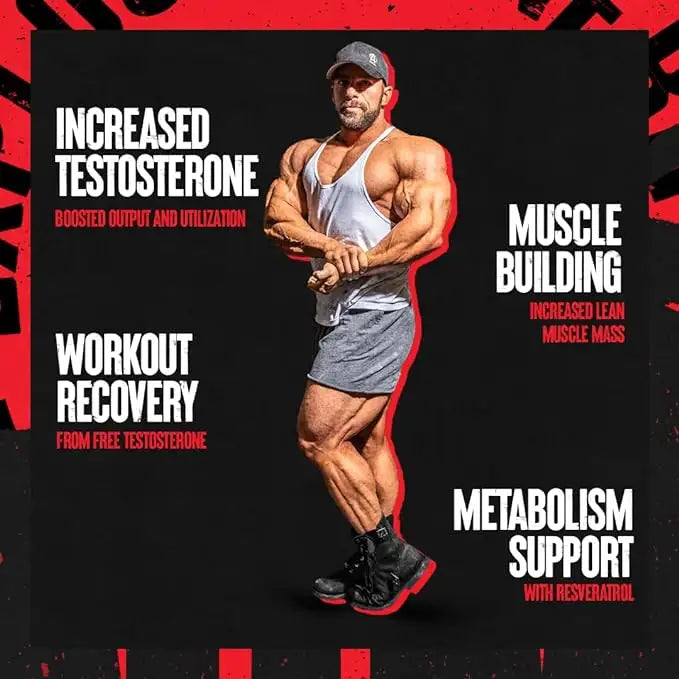 Universal Nutrition Animal Test, 21 Packs, Testosterone Booster, Enhance Strength and Muscle Size
