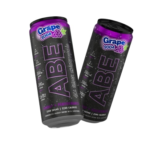 Applied Nutrition ABE Ultimate Pre Workout Drink, Grape Soda, 1 Piece, Zero Sugar, 200mg Caffeine