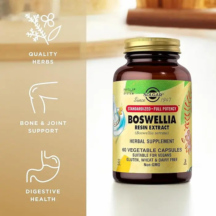 Boswellia Resin Extract - 60 Veg Capsules