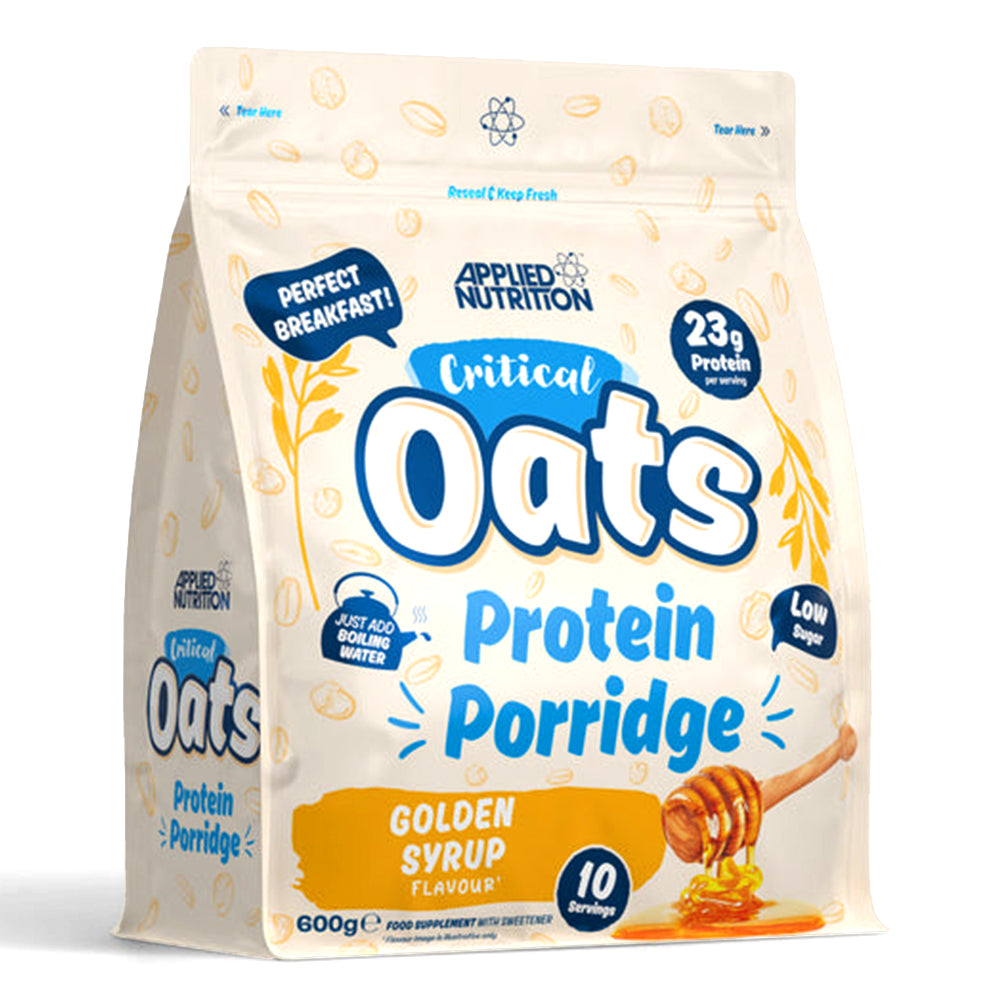 Applied Nutrition Critical Oats Protein Porridge, Golden Syrup, 600 Gm