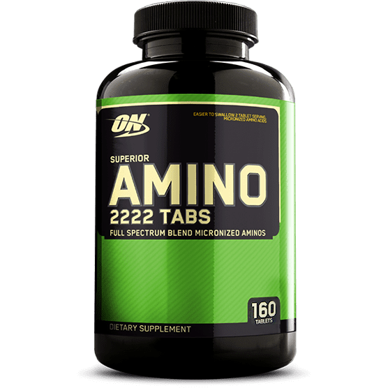 Optimum Nutrition Superior Amino 2222, 160 Tablets, Repair, Growth and Development of Muscle Tissue