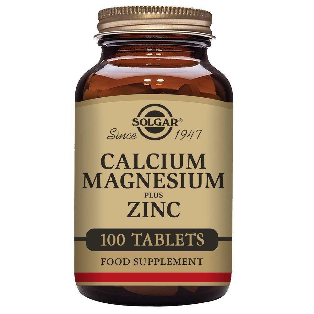 Solgar Calcium Magnesium Citrate, 100 Tablets, Supports Healthy Bones & Teeth
